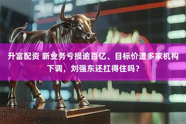 升富配资 新业务亏损逾百亿、目标价遭多家机构下调，刘强东还扛得住吗？