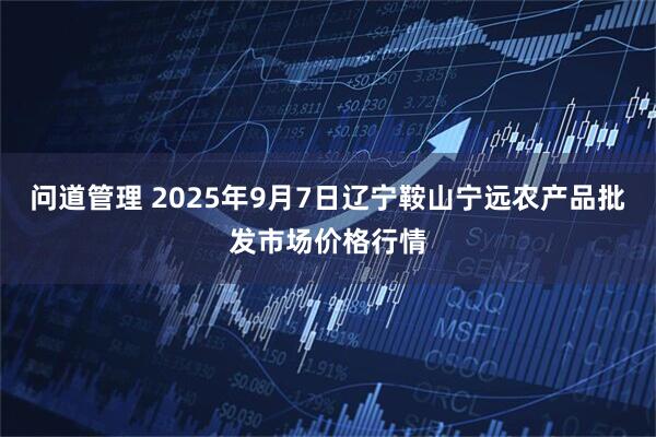 问道管理 2025年9月7日辽宁鞍山宁远农产品批发市场价格行情