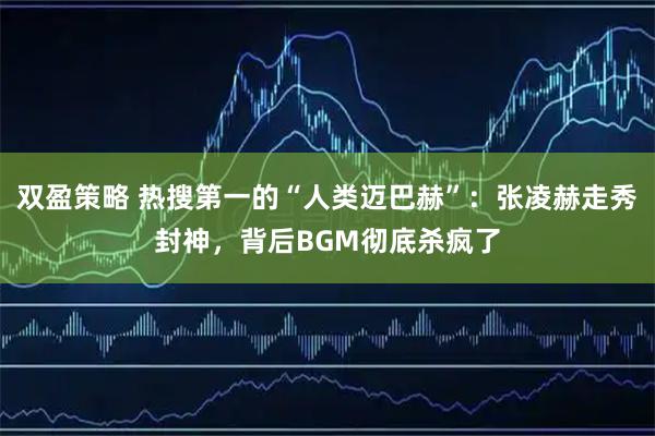 双盈策略 热搜第一的“人类迈巴赫”：张凌赫走秀封神，背后BGM彻底杀疯了