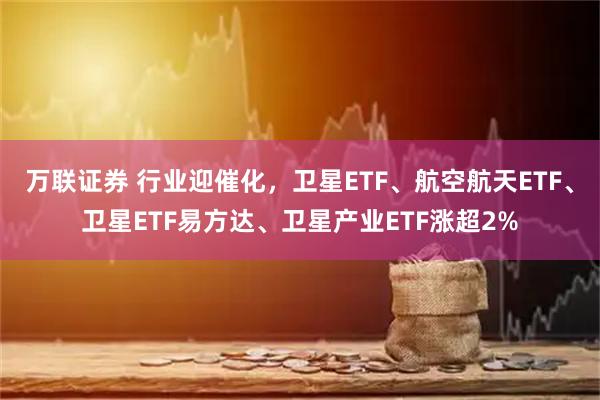 万联证券 行业迎催化，卫星ETF、航空航天ETF、卫星ETF易方达、卫星产业ETF涨超2%