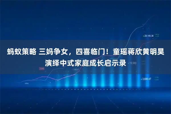 蚂蚁策略 三妈争女，四喜临门！童瑶蒋欣黄明昊演绎中式家庭成长启示录